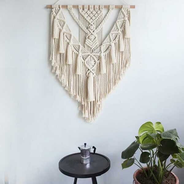 Hand-woven Macrame Wall Hanging - Image 3