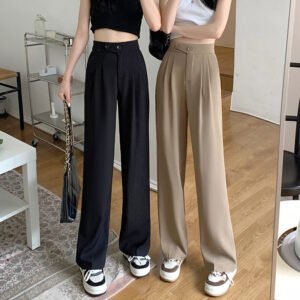  The Straight Pants That Flatter Your Figure
